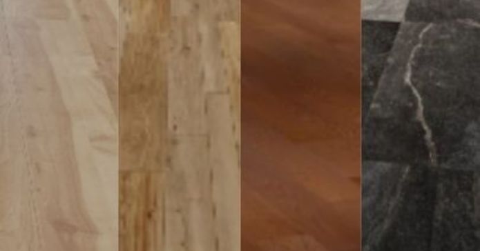 How do I decide between wood, tile, carpet, and other flooring options?